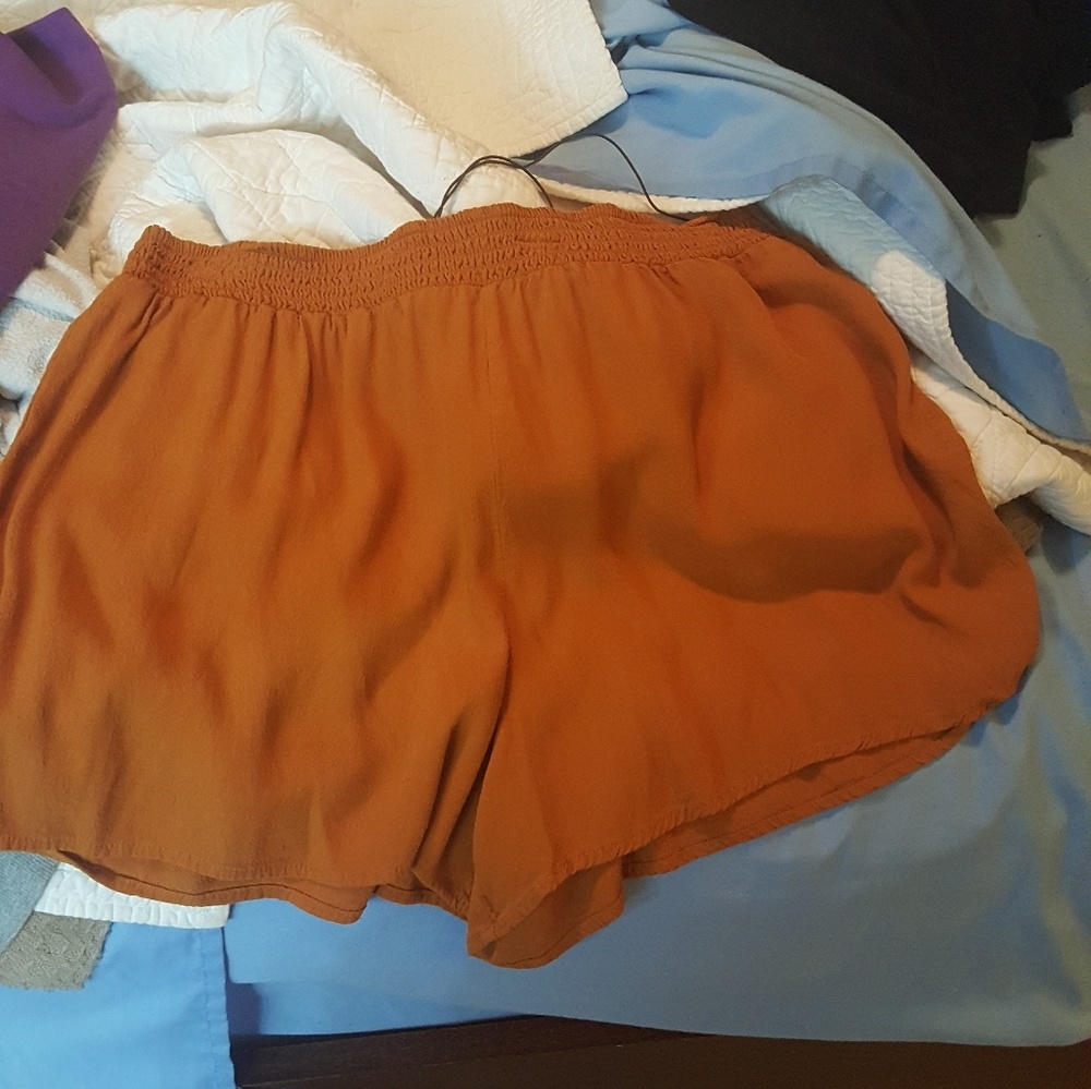 gold shorts